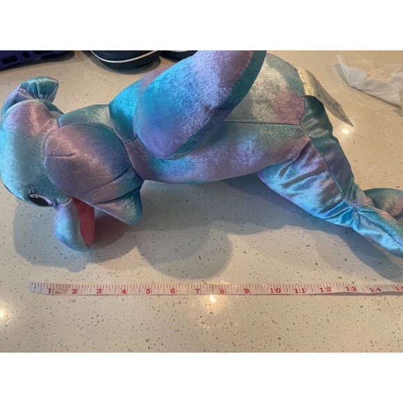 Build a Bear Sea‎ Splash Rainbow Dolphin 18" Plush/Puppet Purple 2014 retired - Picture 12 of 12